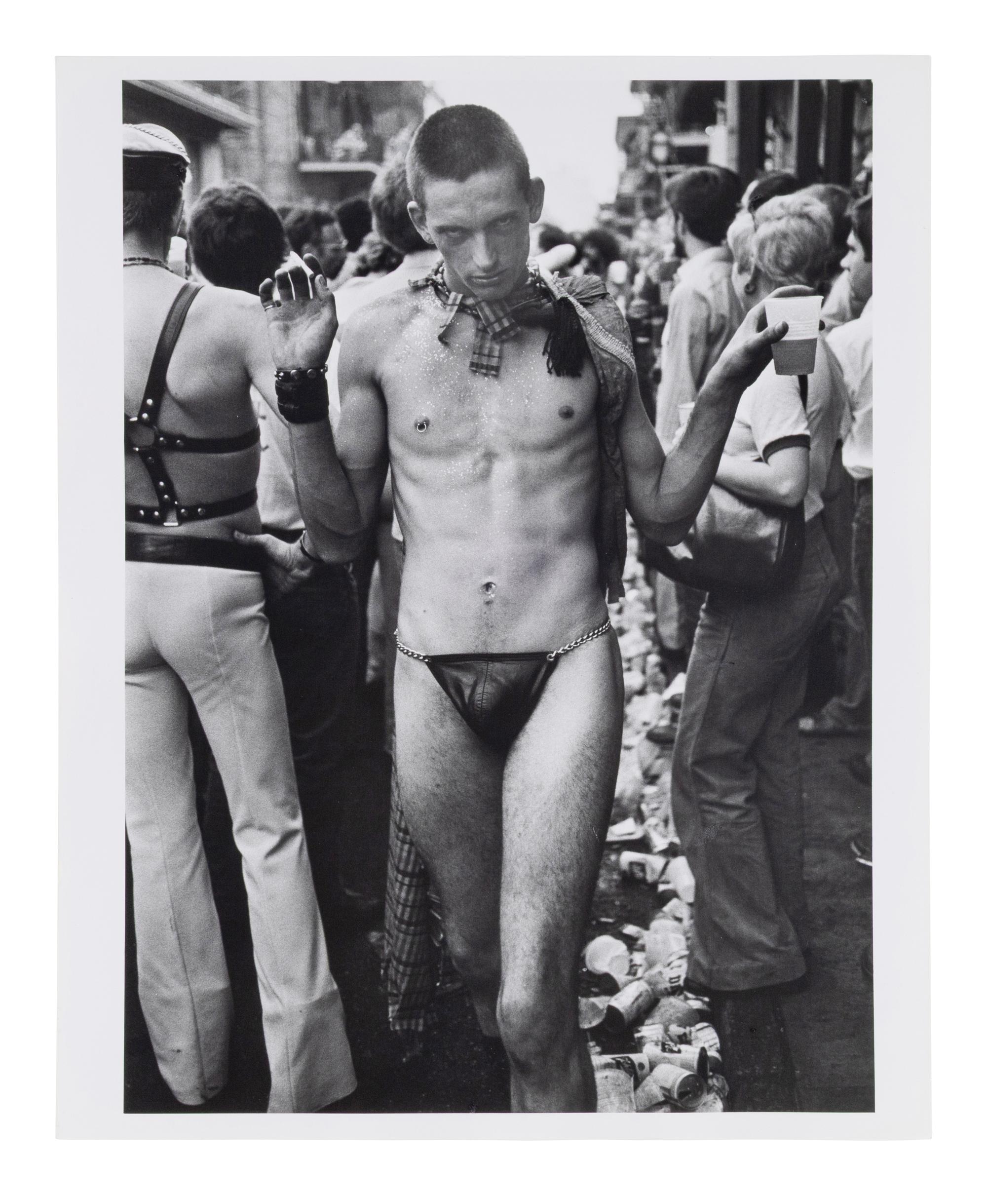 Leon Levinstein (American, 1913–1988) — Mardi Gras, New Orleans (from Street Scene ), 1975; printed later