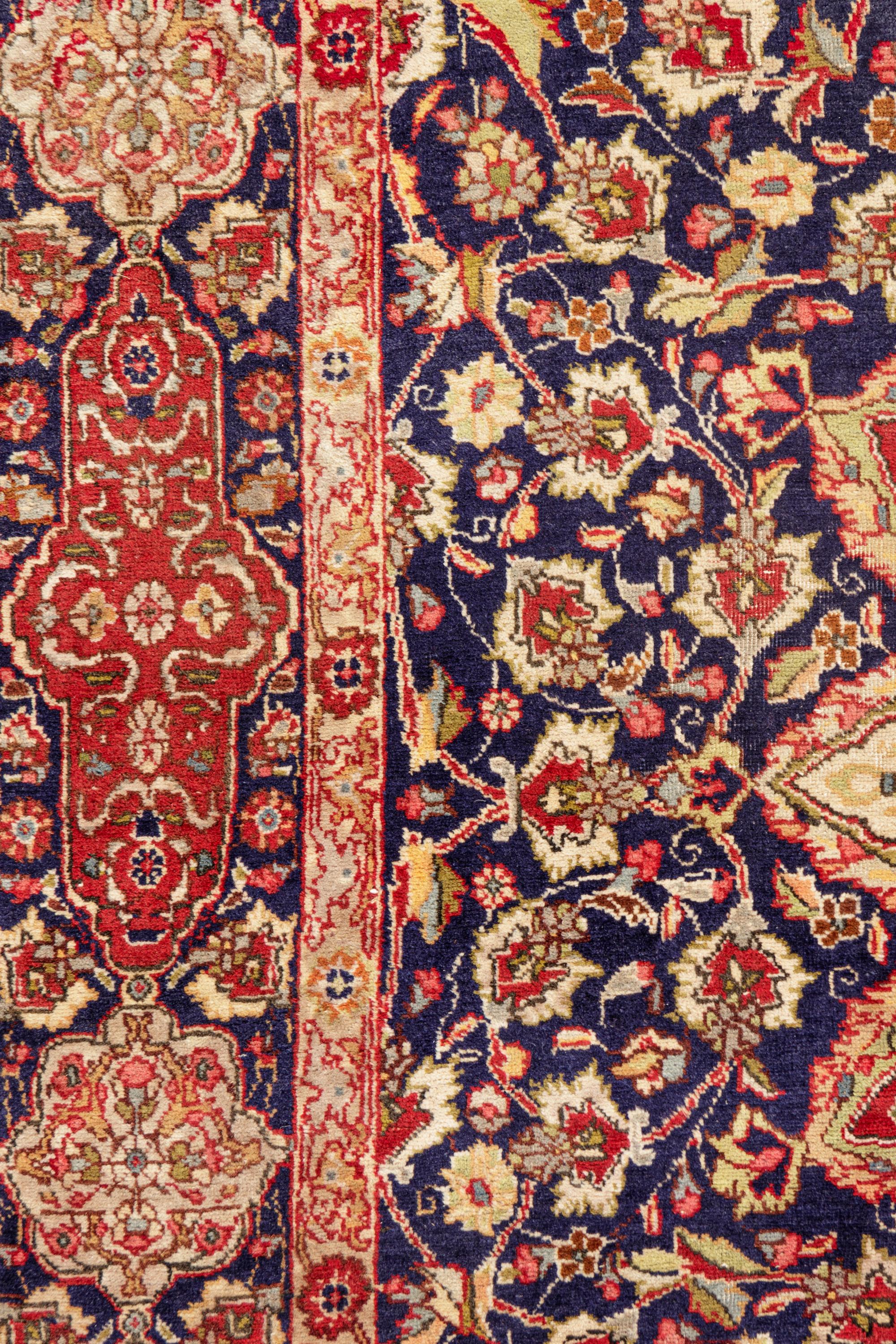 A Kashan Wool Rug