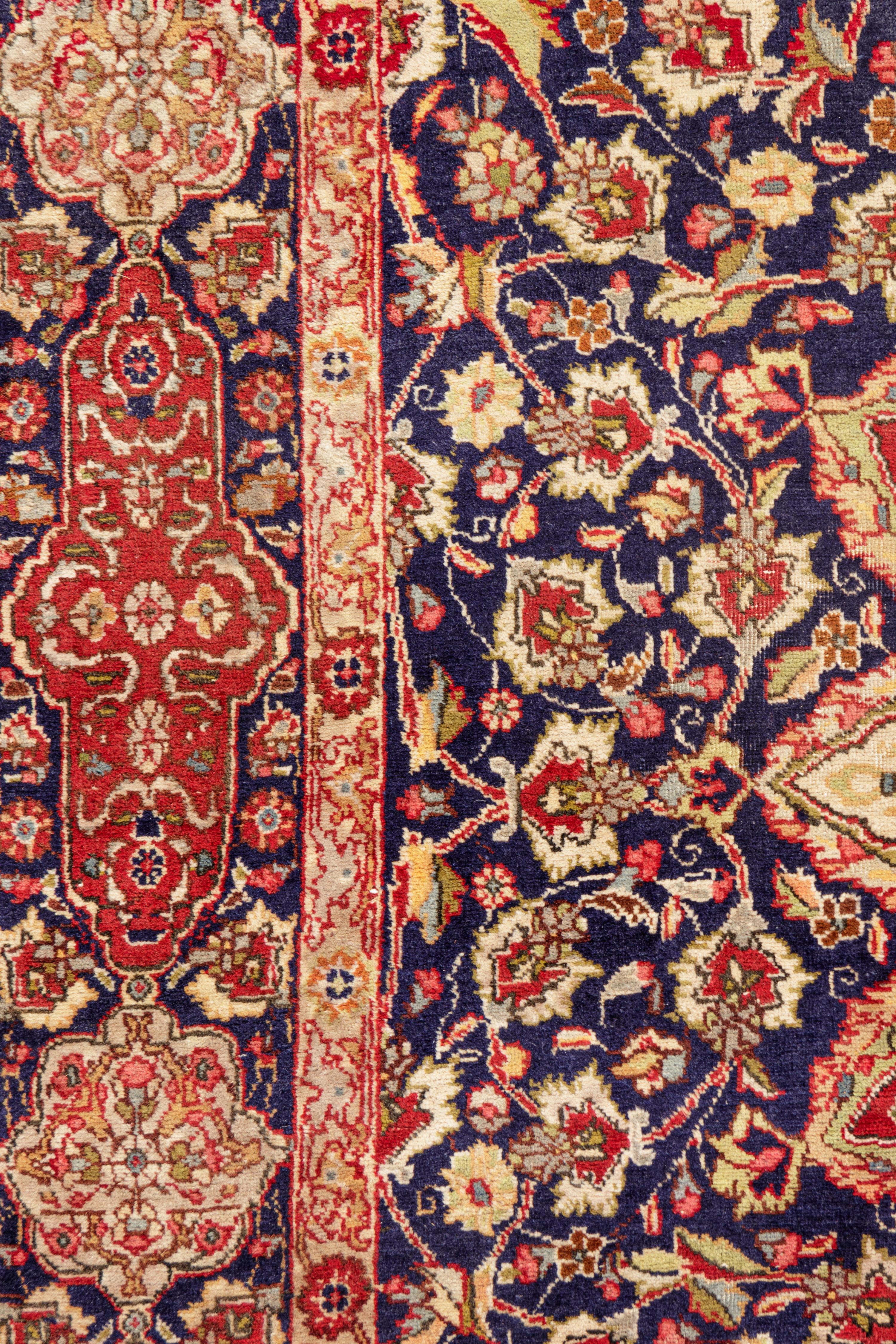 A Kashan Wool Rug