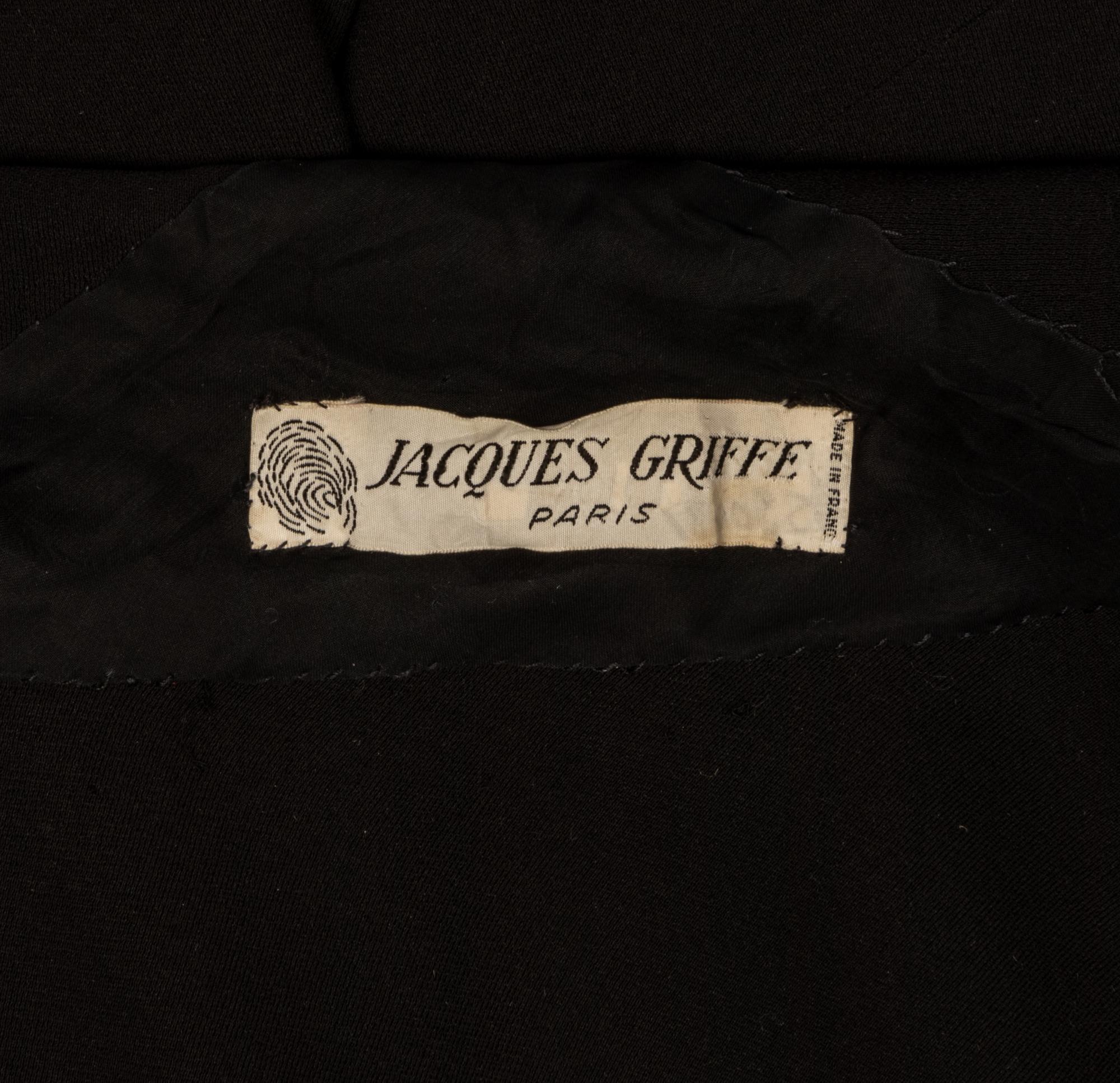 Two Haute Couture Items: Coat Attributed to Pierre Cardin, Jacques Griffe Cape, 1940-70s