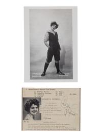 SUPERVIA, Conchita (1895-1936). Signature on card (“Conchita Supervia”), 1931.
