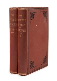 DARWIN, Charles (1809-1882). The Descent of Man and Selection in Relation to Sex . New York: D. Appleton and Company, 1871.