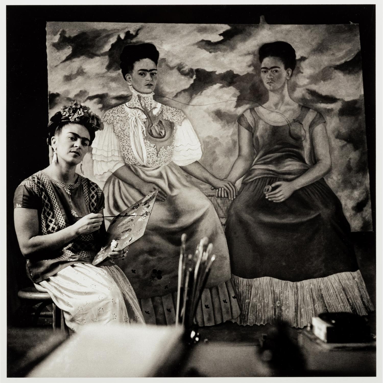 Frida Painting "The Two Fridas" , 1939 (printed later)