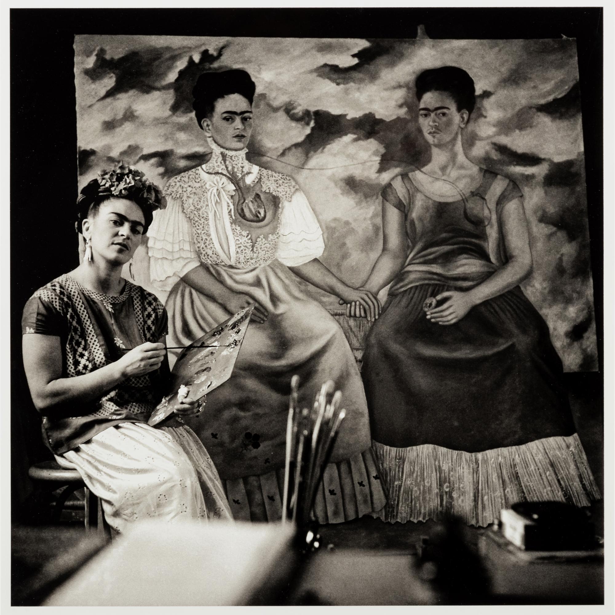 Frida Painting "The Two Fridas" , 1939 (printed later)