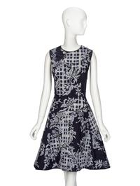 Oscar de la Renta, Lace-Embellished Cocktail Dress