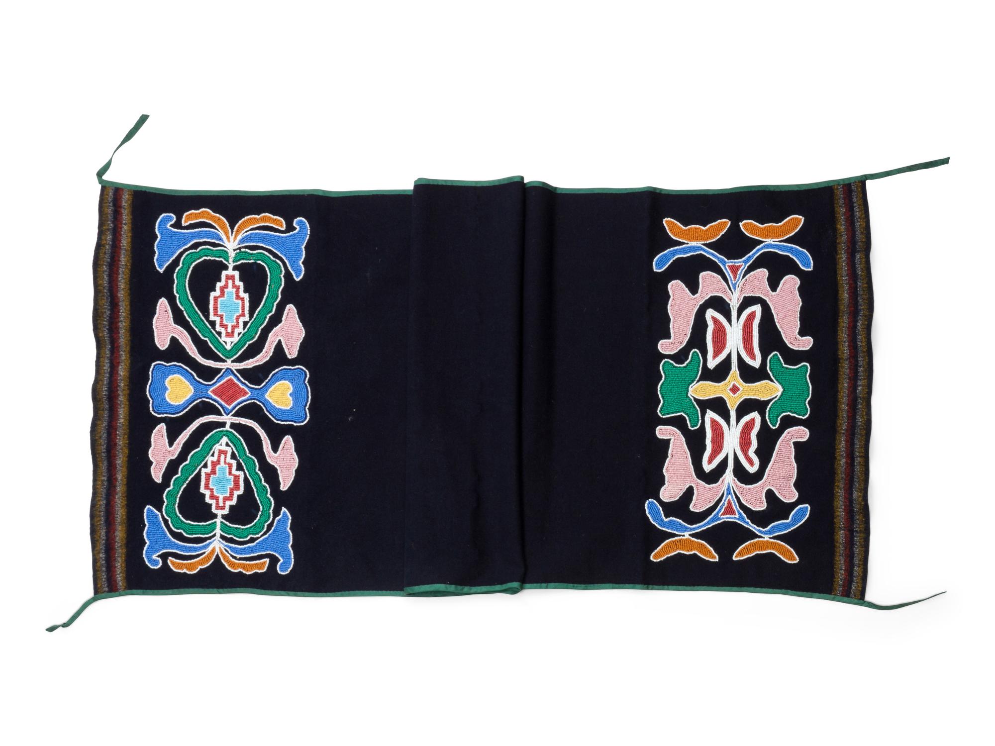 Prairie Beaded Wool Breechcloth