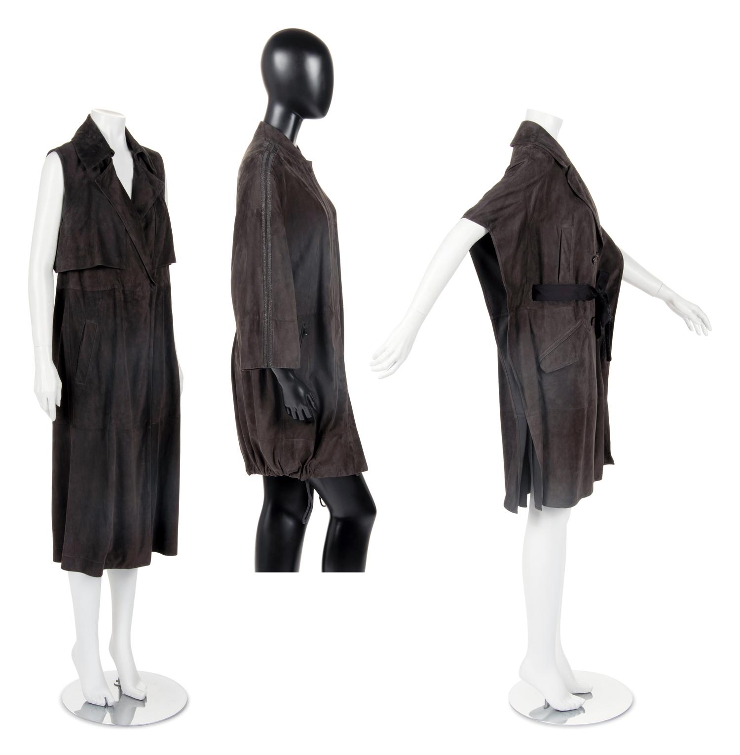 Three Brunello Cucinelli Suede Pieces