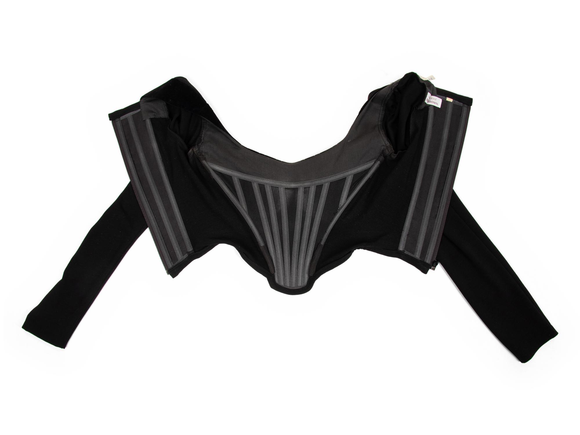 Vivienne Westwood Net and Velvet Corset Top, c.1990