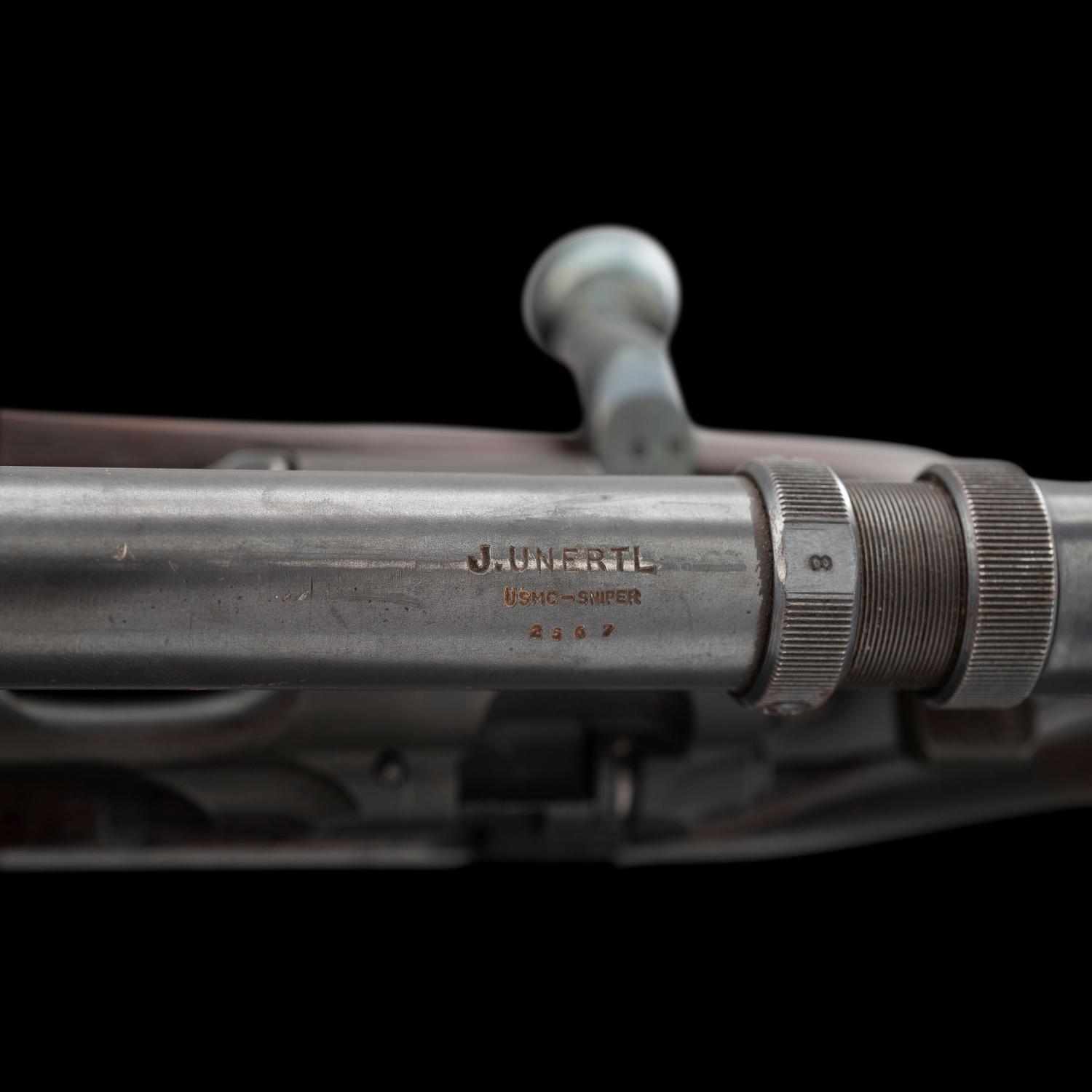 **U.S. Springfield Model 1903A1 Marine Corps Sniper Rifle with J. Unertl Scope