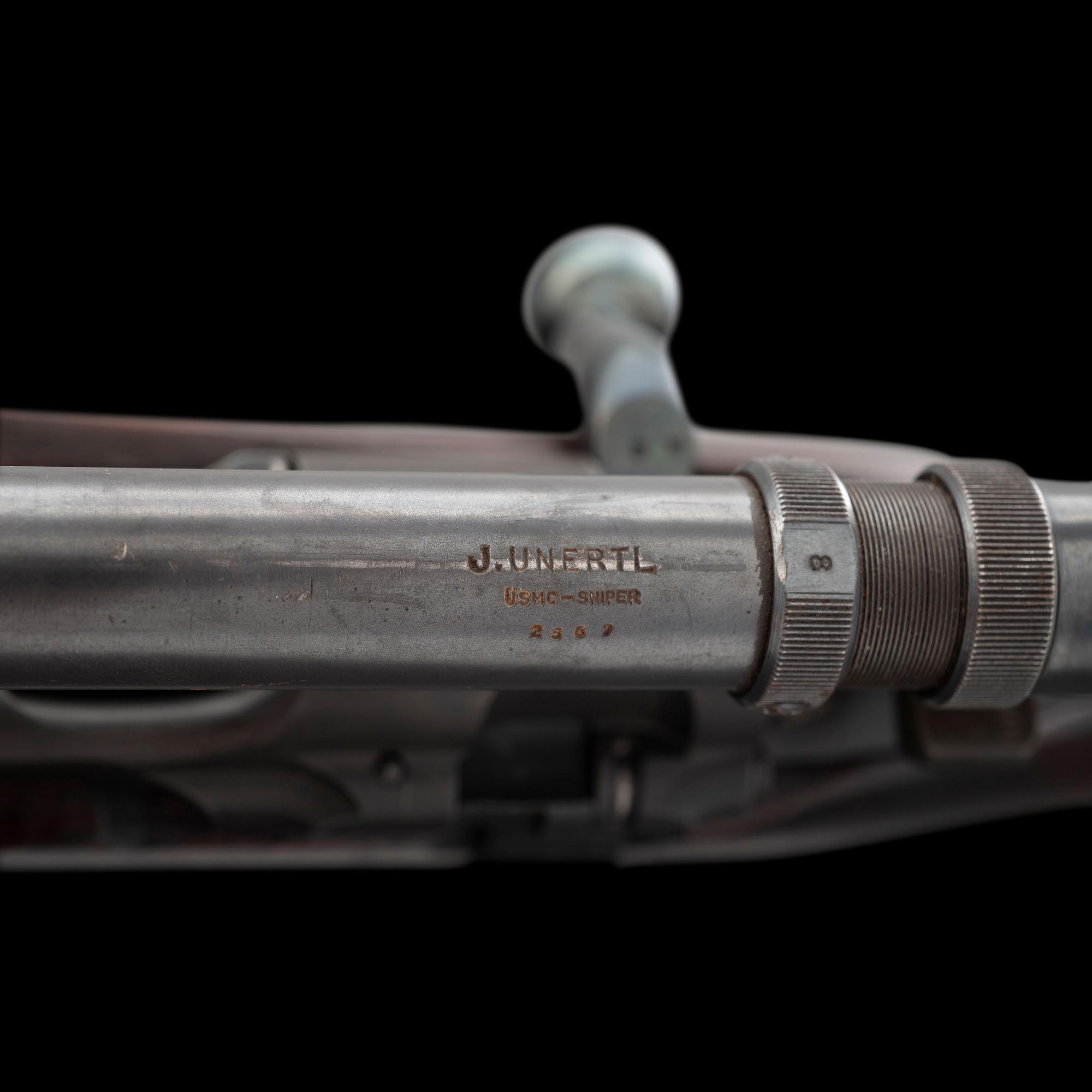 **U.S. Springfield Model 1903A1 Marine Corps Sniper Rifle with J. Unertl Scope