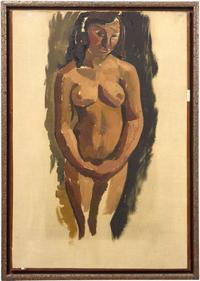 Roger de la Fresnaye (French, 1885-1925) - Nu Debout