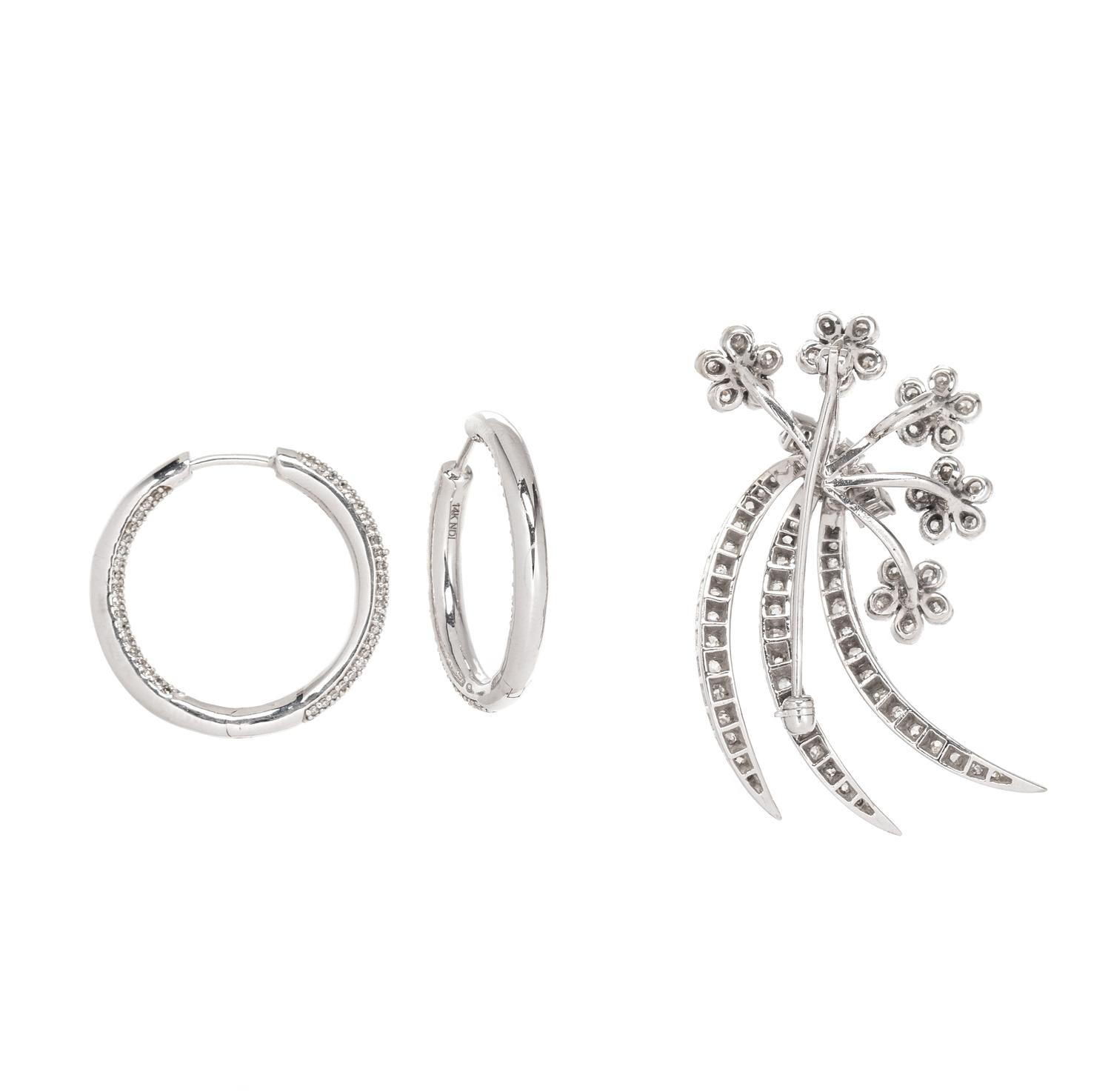 COLLECTION OF DIAMOND JEWELRY