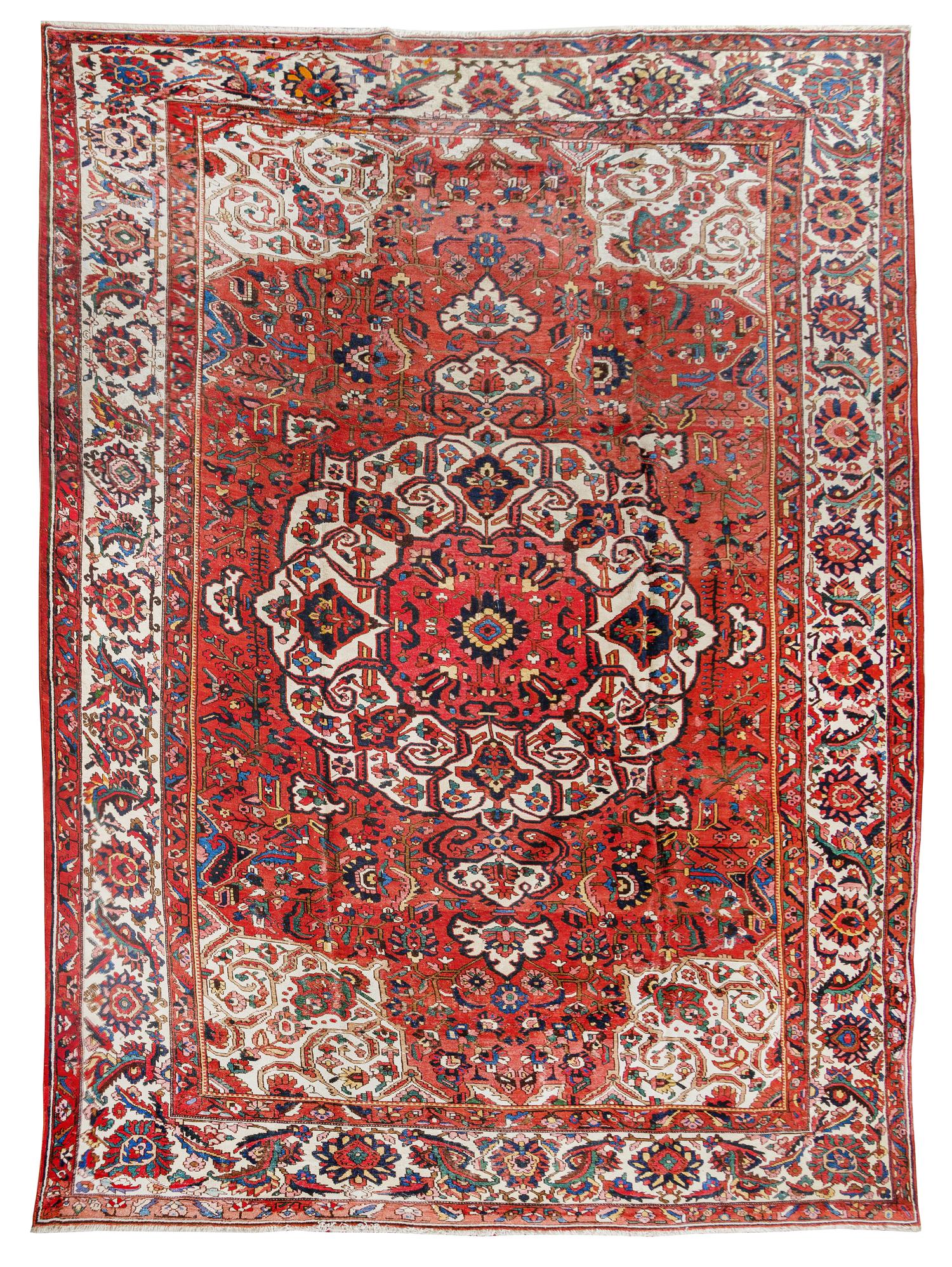 A Bakhtiari Wool Rug