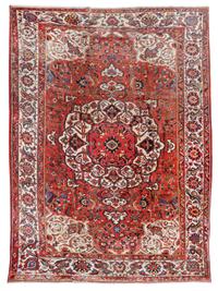 A Bakhtiari Wool Rug