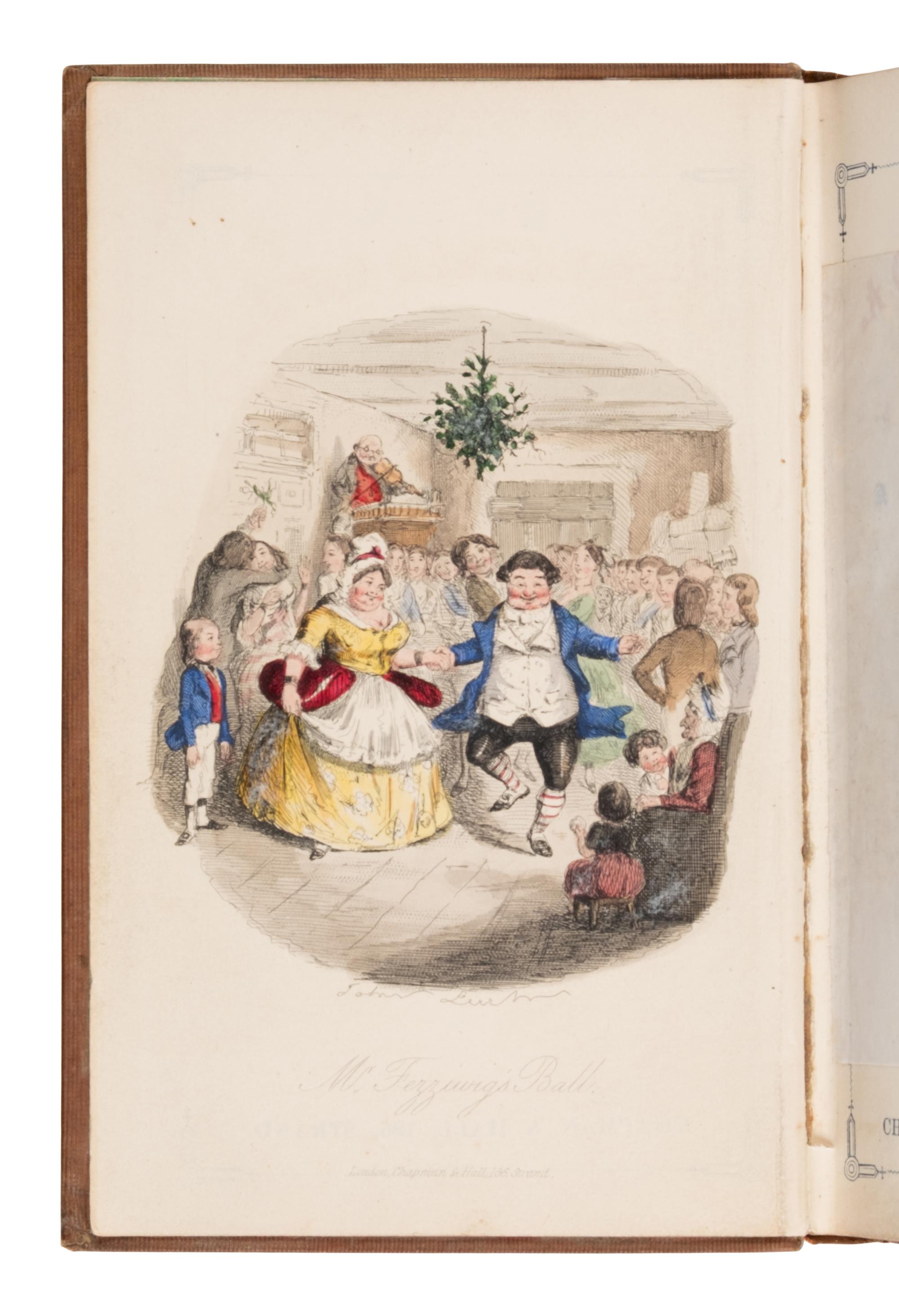 Dickens, Charles (1812-1870). A Christmas Carol. In Prose. Being a Ghost Story of Christmas . London: [Bradbury and Evans for] Chapman & Hall, 1843.