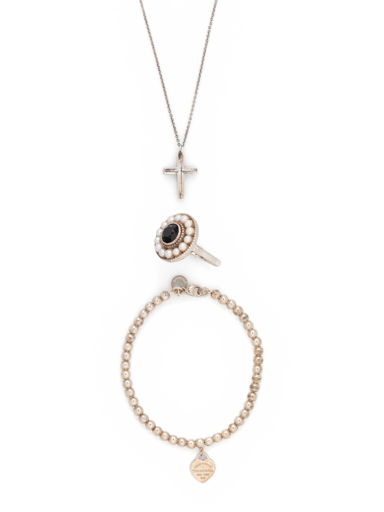 TIFFANY & CO., STERLING SILVER JEWELRY