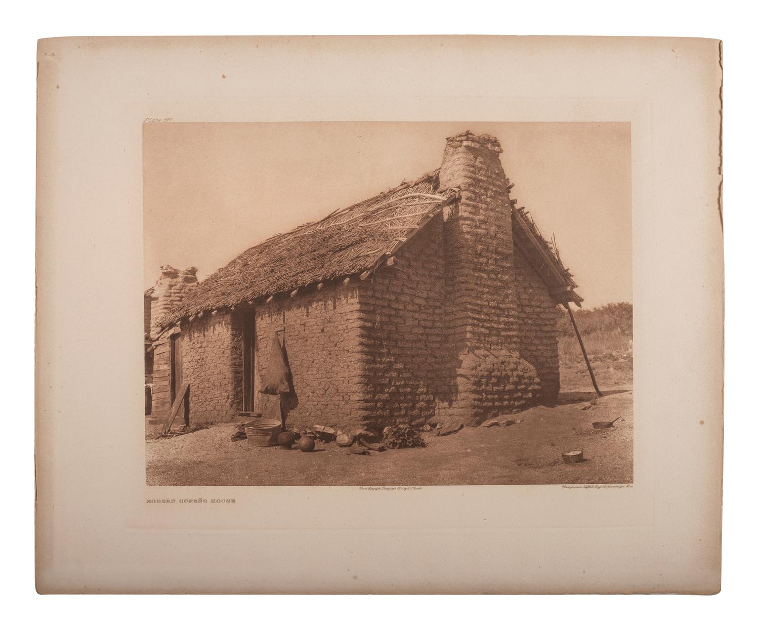 CURTIS, Edward (1868-1952). A group of 18 photogravure portraits.