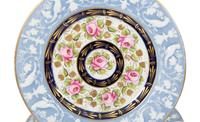 Two Pairs of English Porcelain Plates