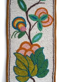 Anishinaabe Beaded Bandolier Bag
