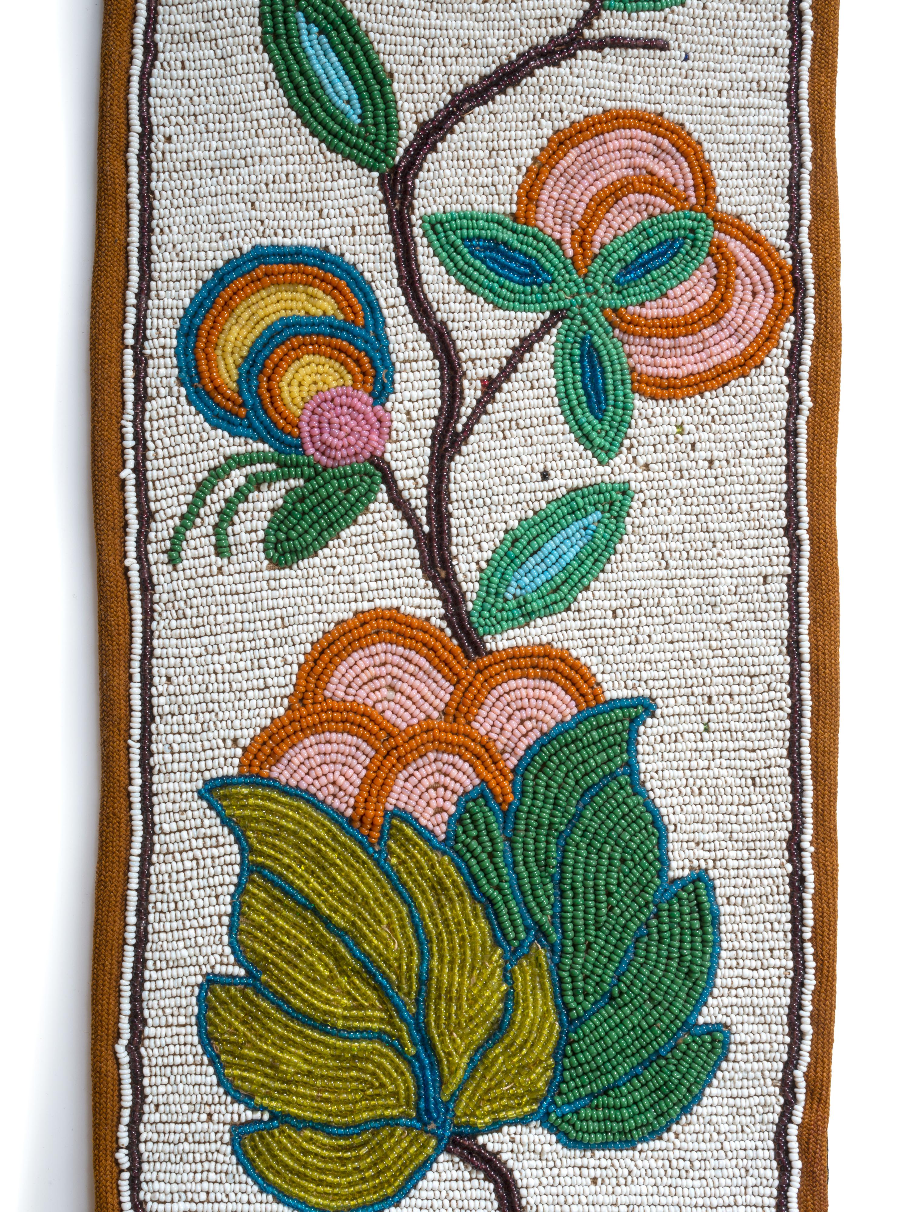 Anishinaabe Beaded Bandolier Bag