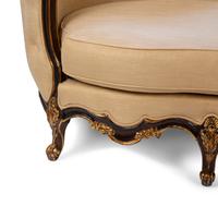 A Louis XV Style Parcel Gilt Walnut Canapé — 21st CENTURY