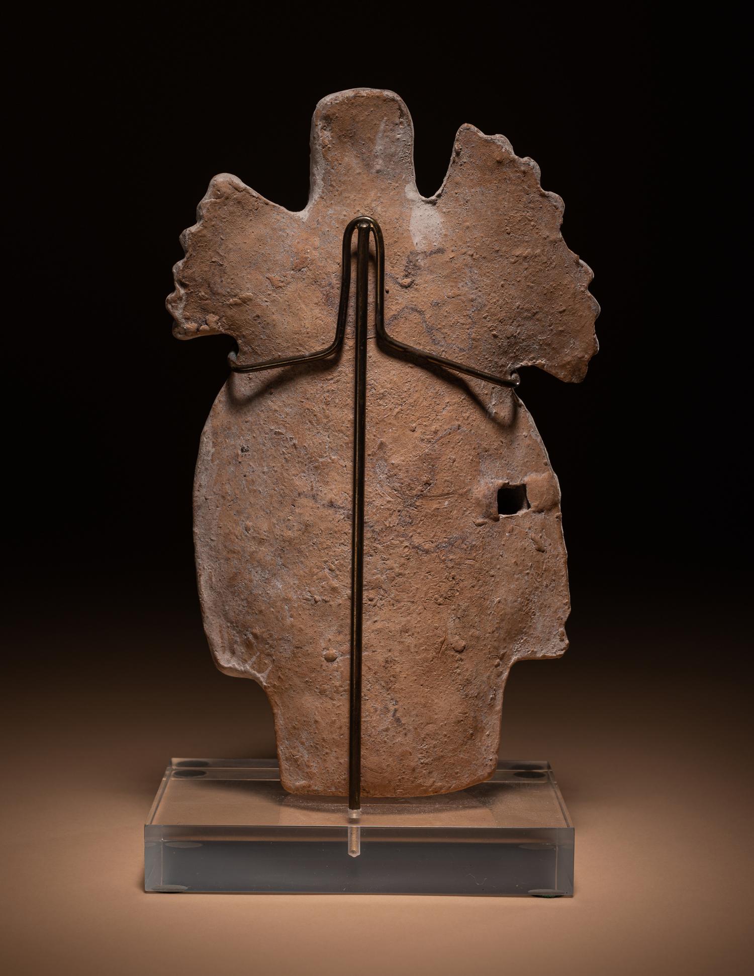 A Nopiloa Terracotta Whistling Figure