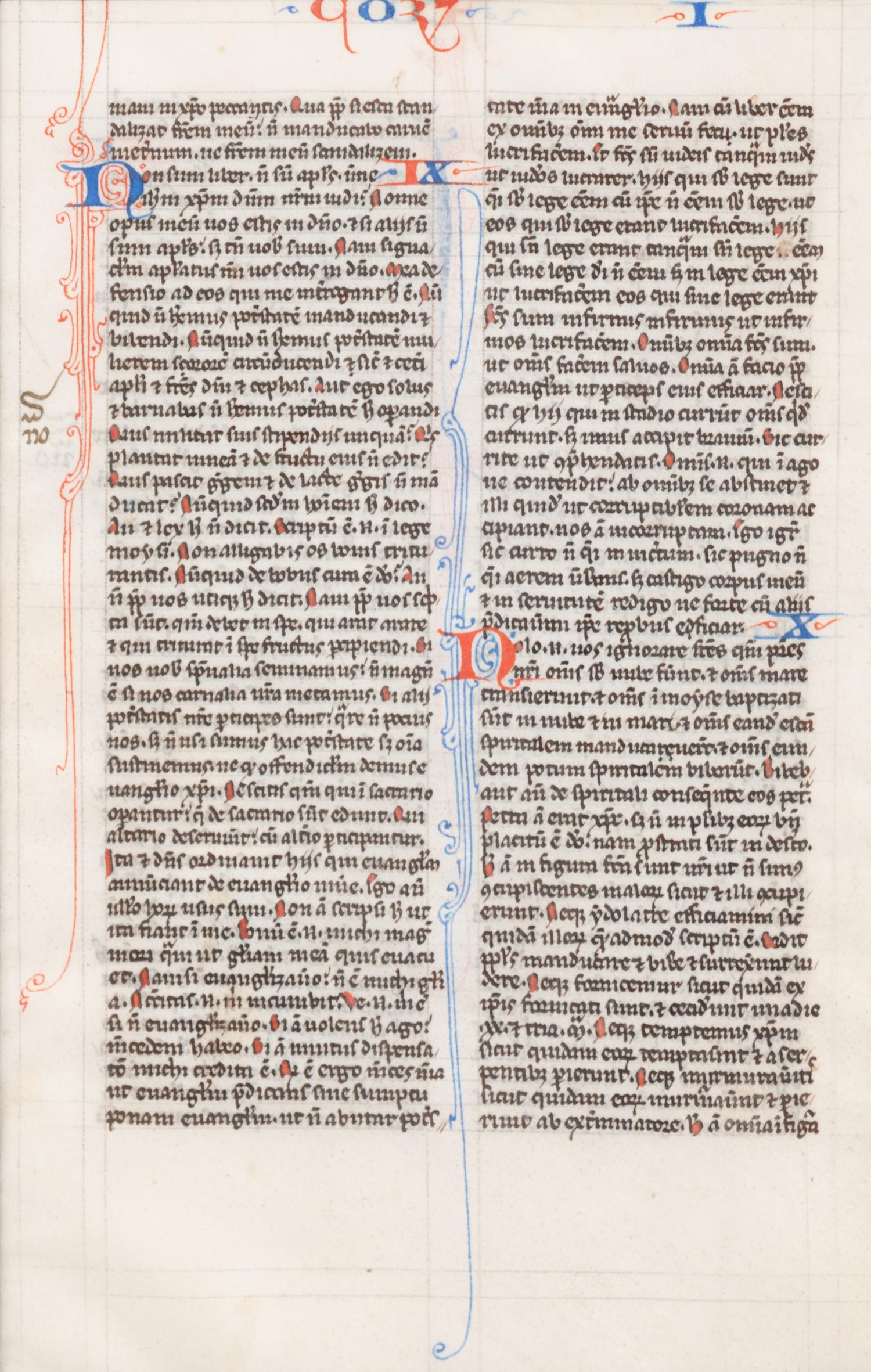 A Group of Six Hand Colored Illuminated Manuscripts