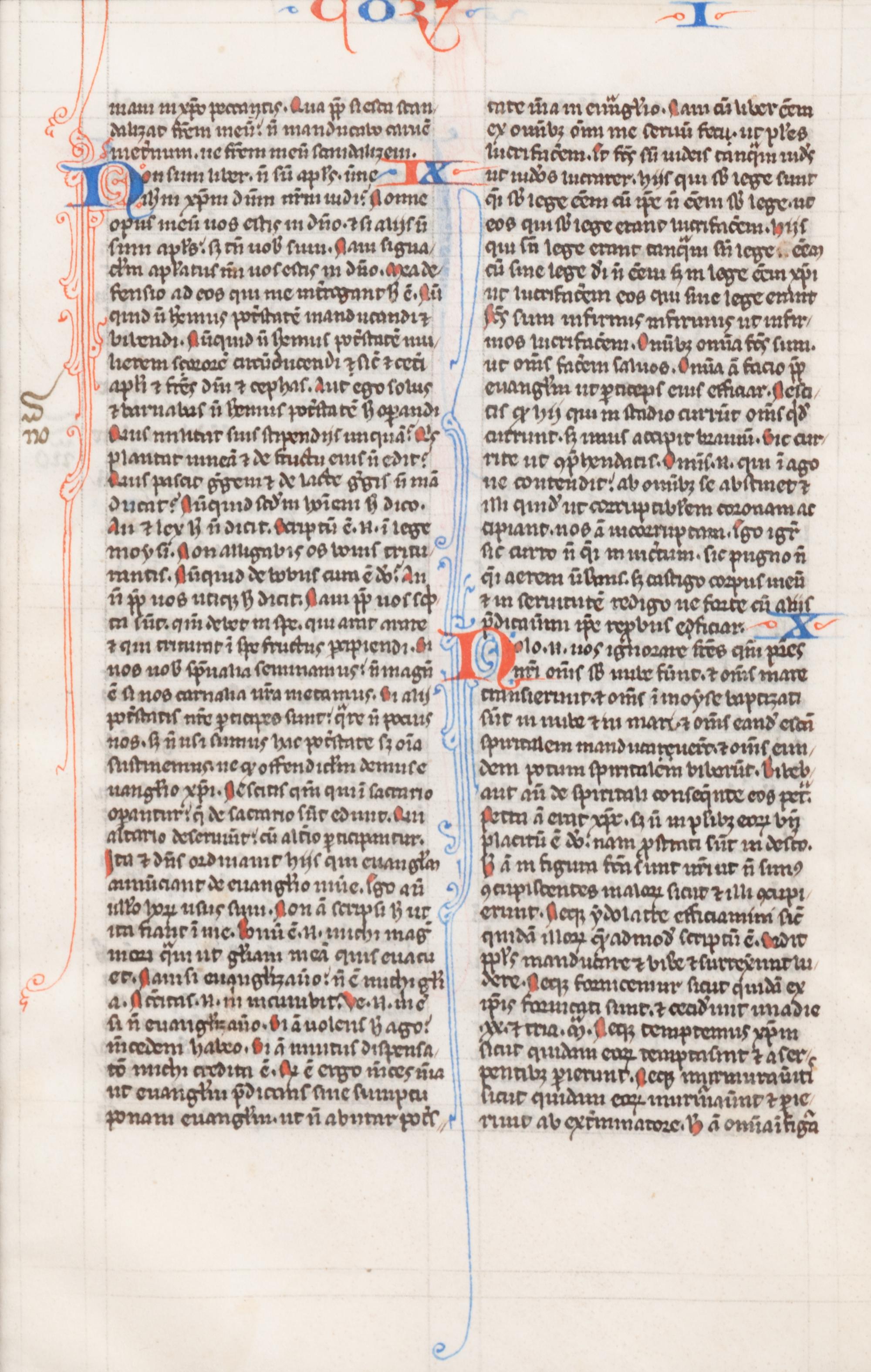 A Group of Six Hand Colored Illuminated Manuscripts