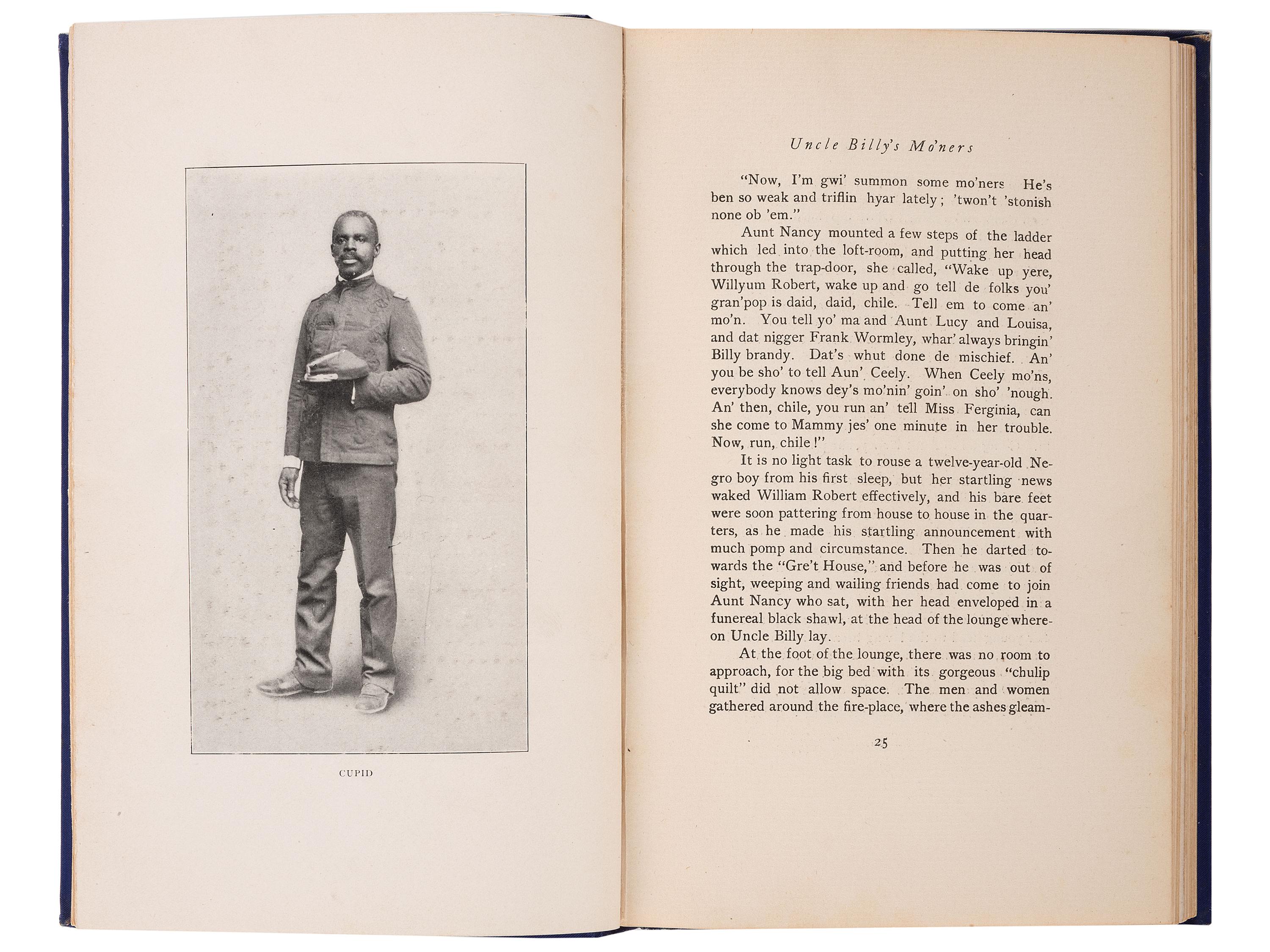 [LITERATURE]. A group of pre-Civil War and Reconstruction Era books with African American protagonists, comprising: