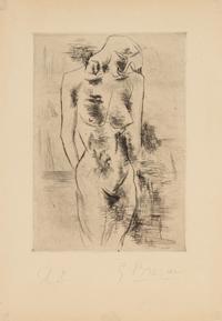 Etude de nu, 1907-1908