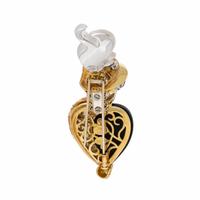 Henry Dunay, 'Women of the World' 'English Lady', Multigem, Yellow Gold, and Platinum Brooch