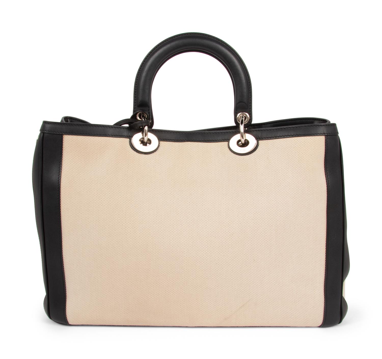 Christian Dior Canvas/Leather Diorissimo