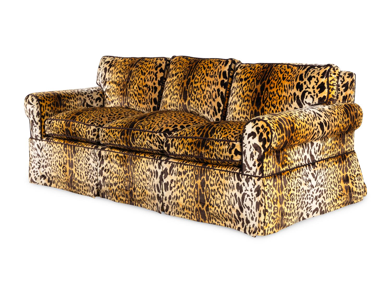 A Custom Three-Seat Sofa