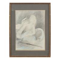 Marie Laurencin (French, 1883-1956) — Deux Sirènes, 1925