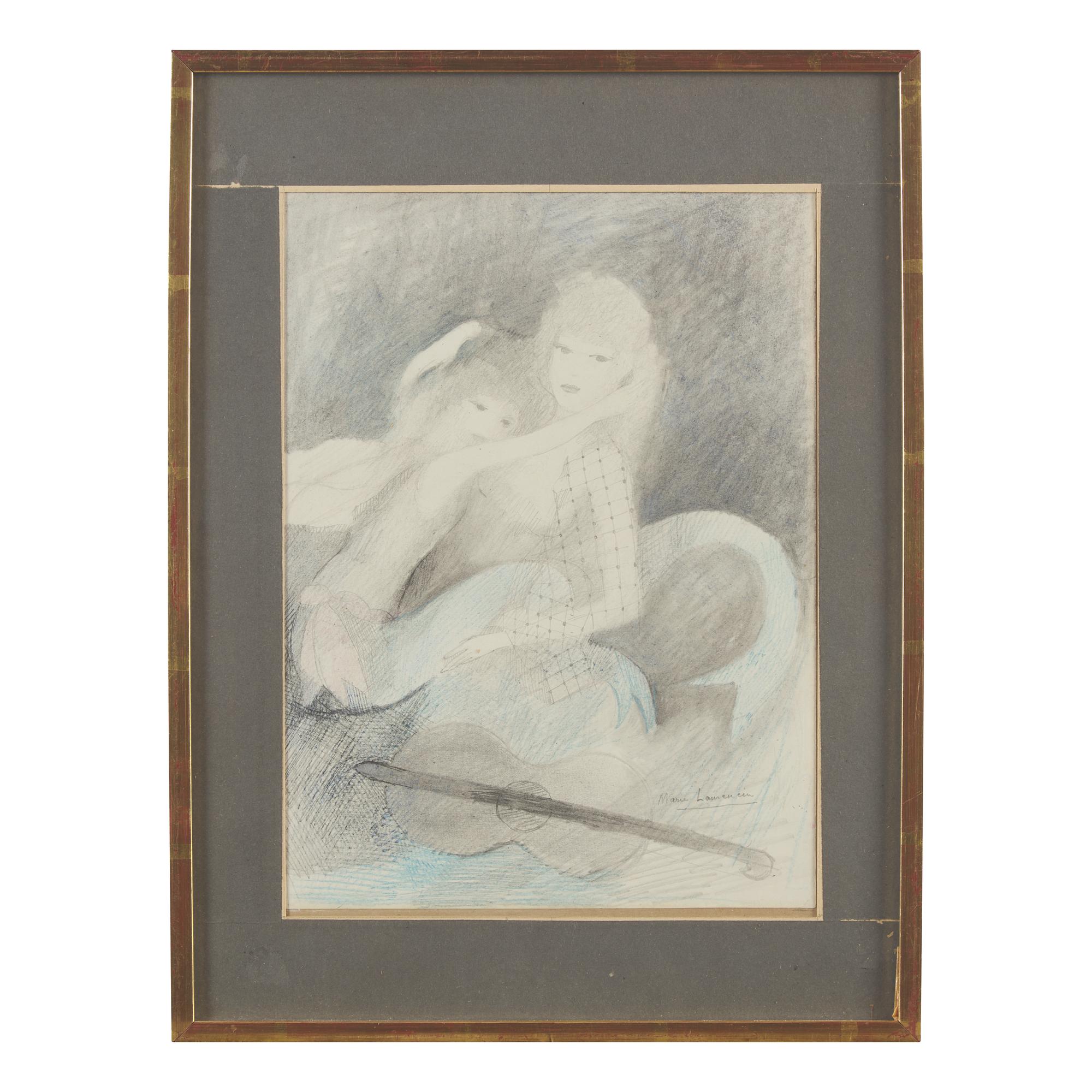 Marie Laurencin (French, 1883-1956) — Deux Sirènes, 1925