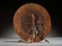 Apache Painted Shield and Cover