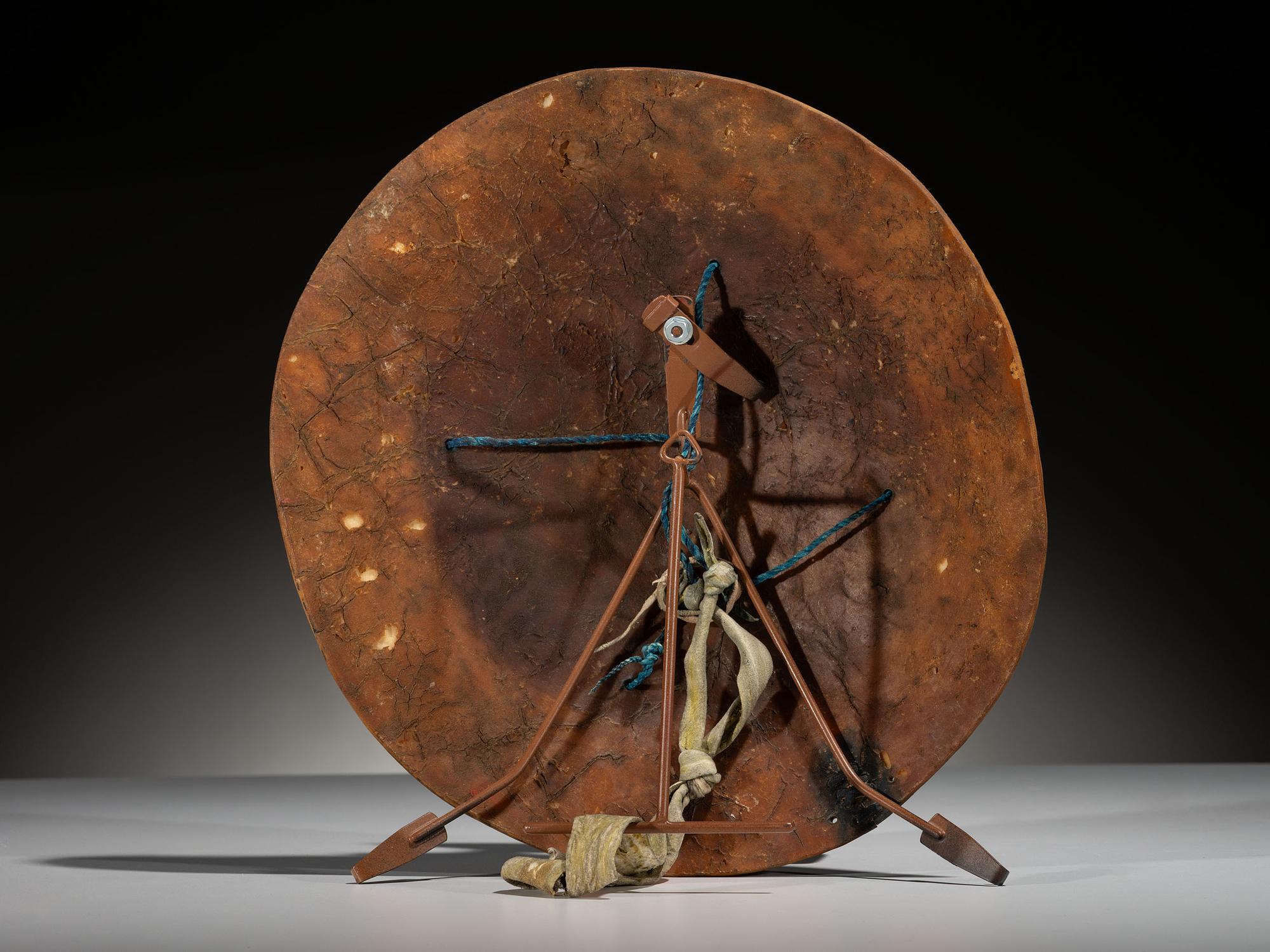 Apache Painted Shield and Cover