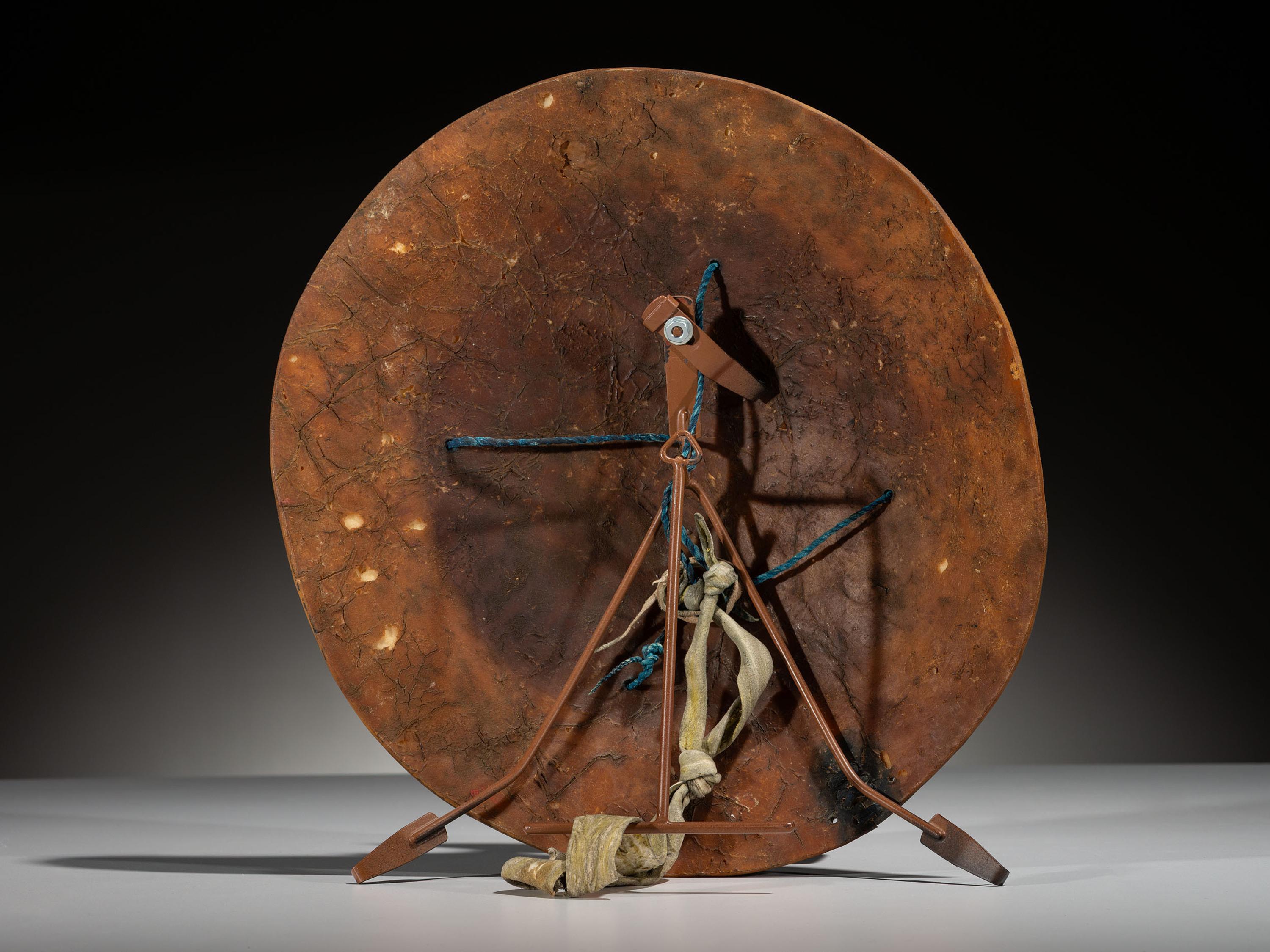 Apache Painted Shield and Cover