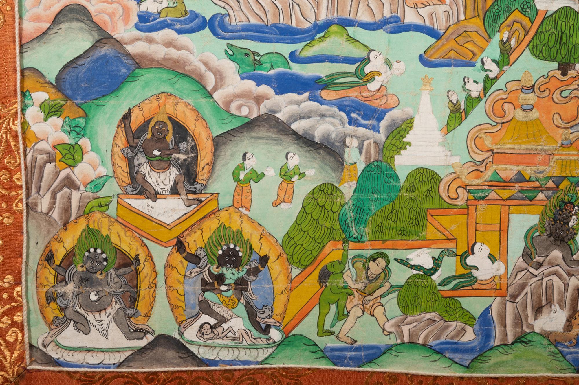 A Tibetan Thangka