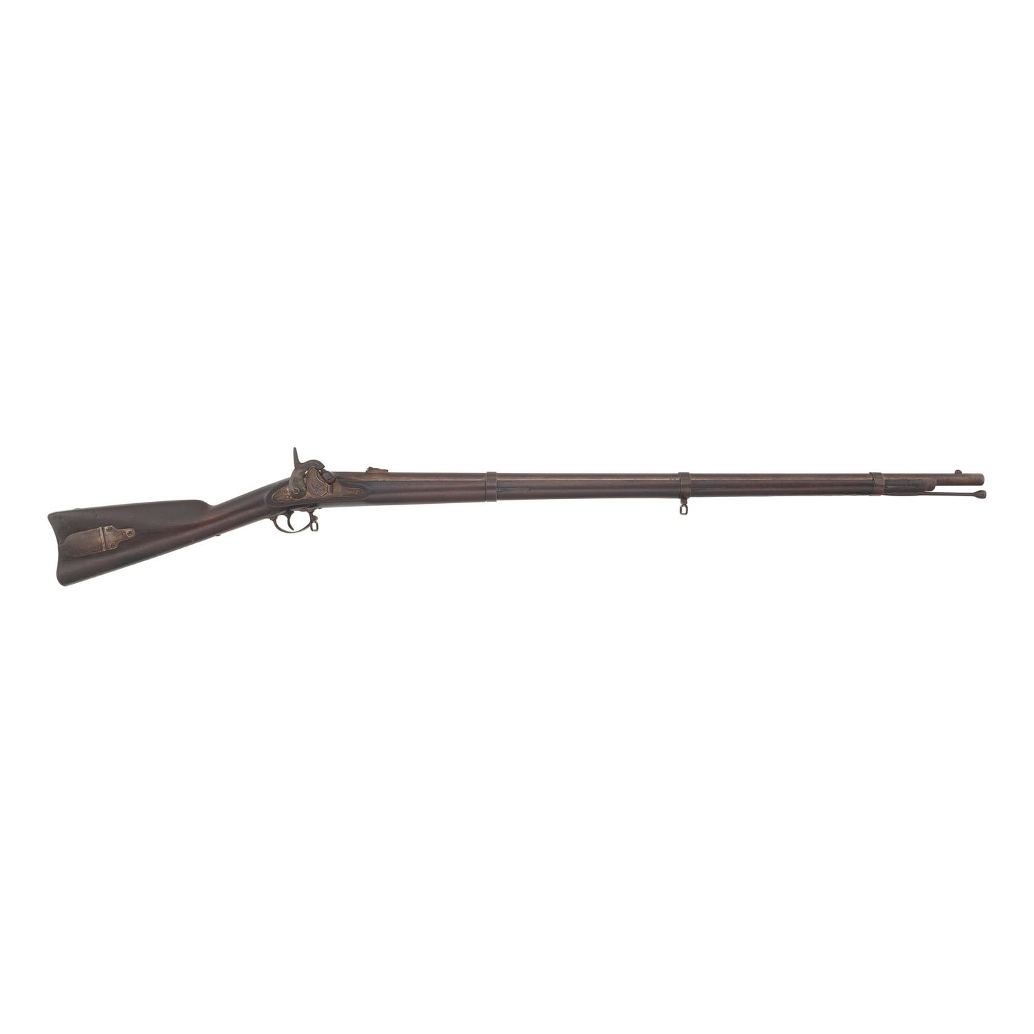 Rare Harpers Ferry US Model 1855 Type II Rifle Musket Dated 1860