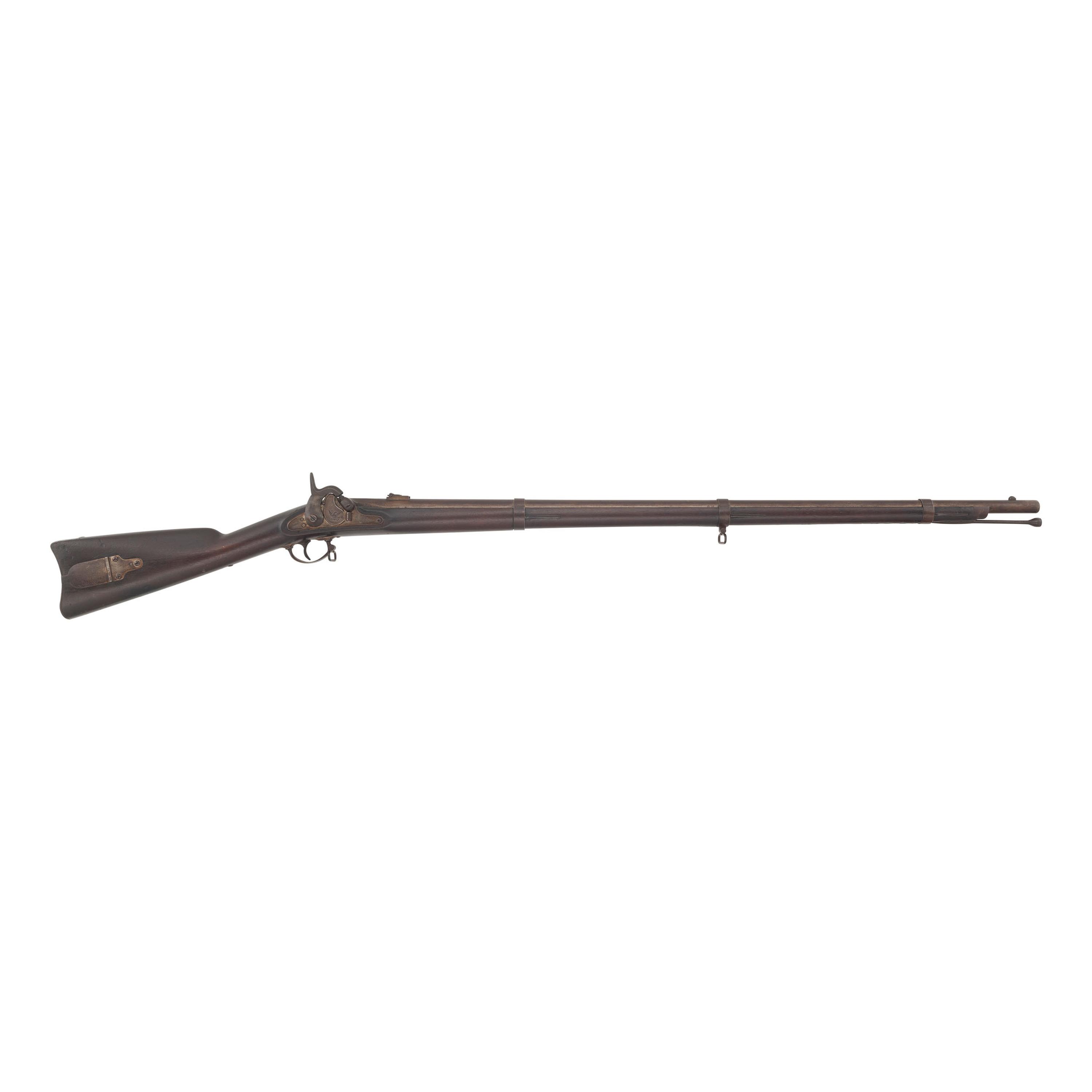 Rare Harpers Ferry US Model 1855 Type II Rifle Musket Dated 1860