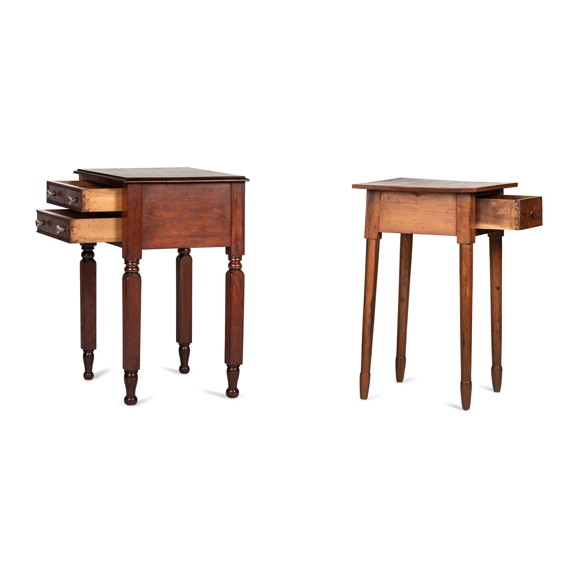 Two Federal Work Tables