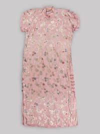 Two Chinese Silk Woven Lady's Cheongsam, Qipao