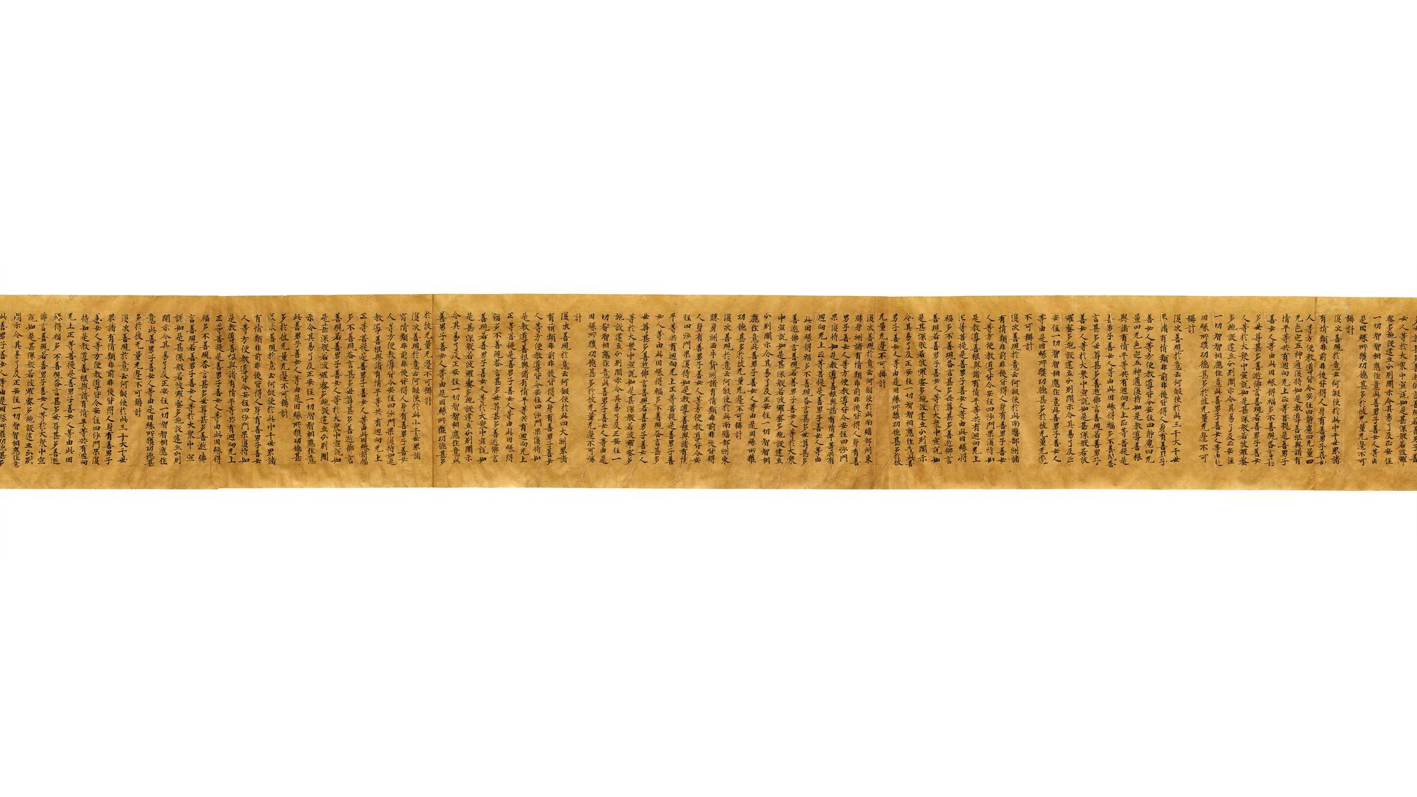 Mahāprajñāpāramitā Sūtra (The Great Wisdom Sutra), Daihannyaharamitta-kyō, Volume 334.