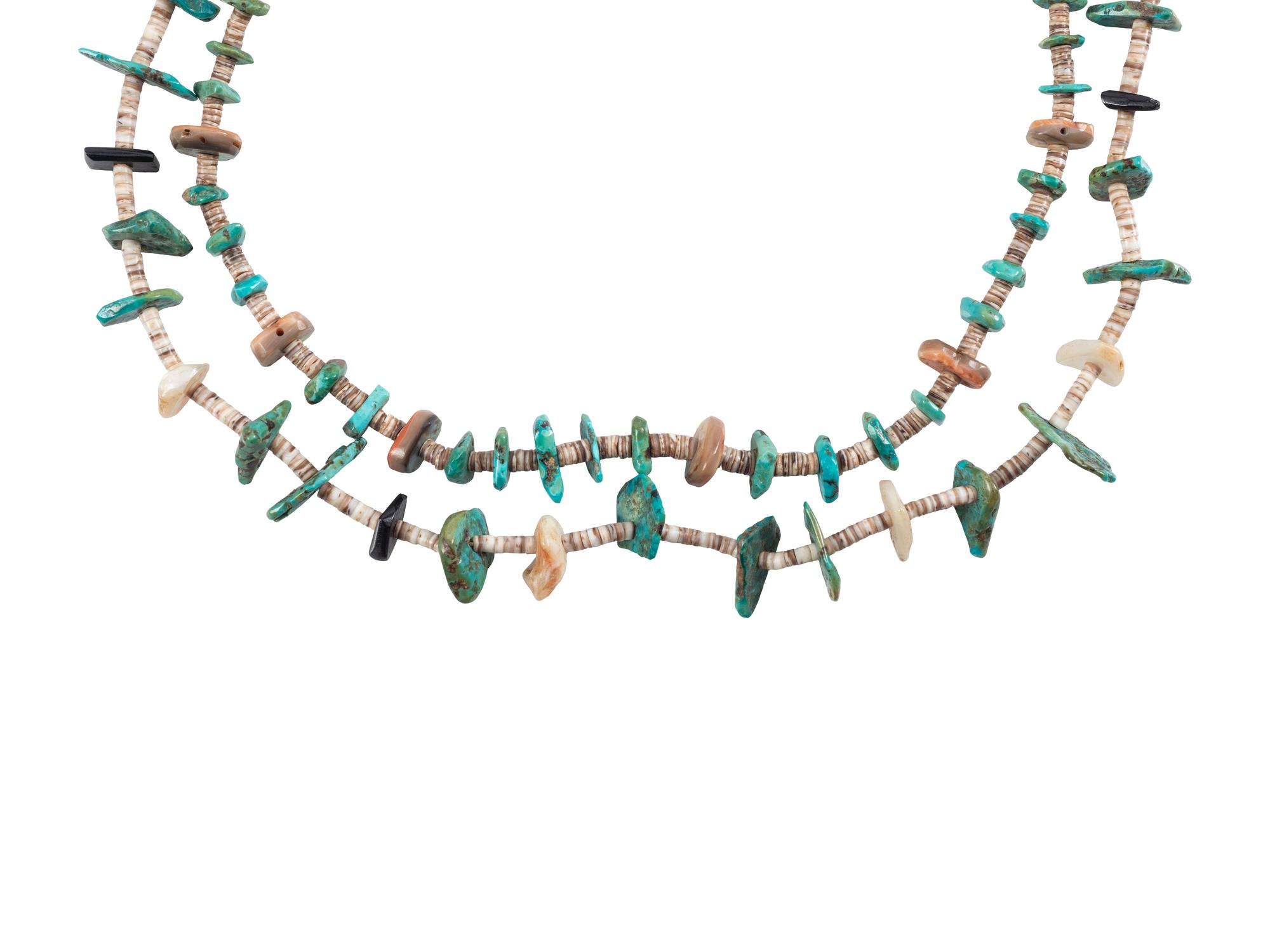 Pueblo Double-strand Necklace