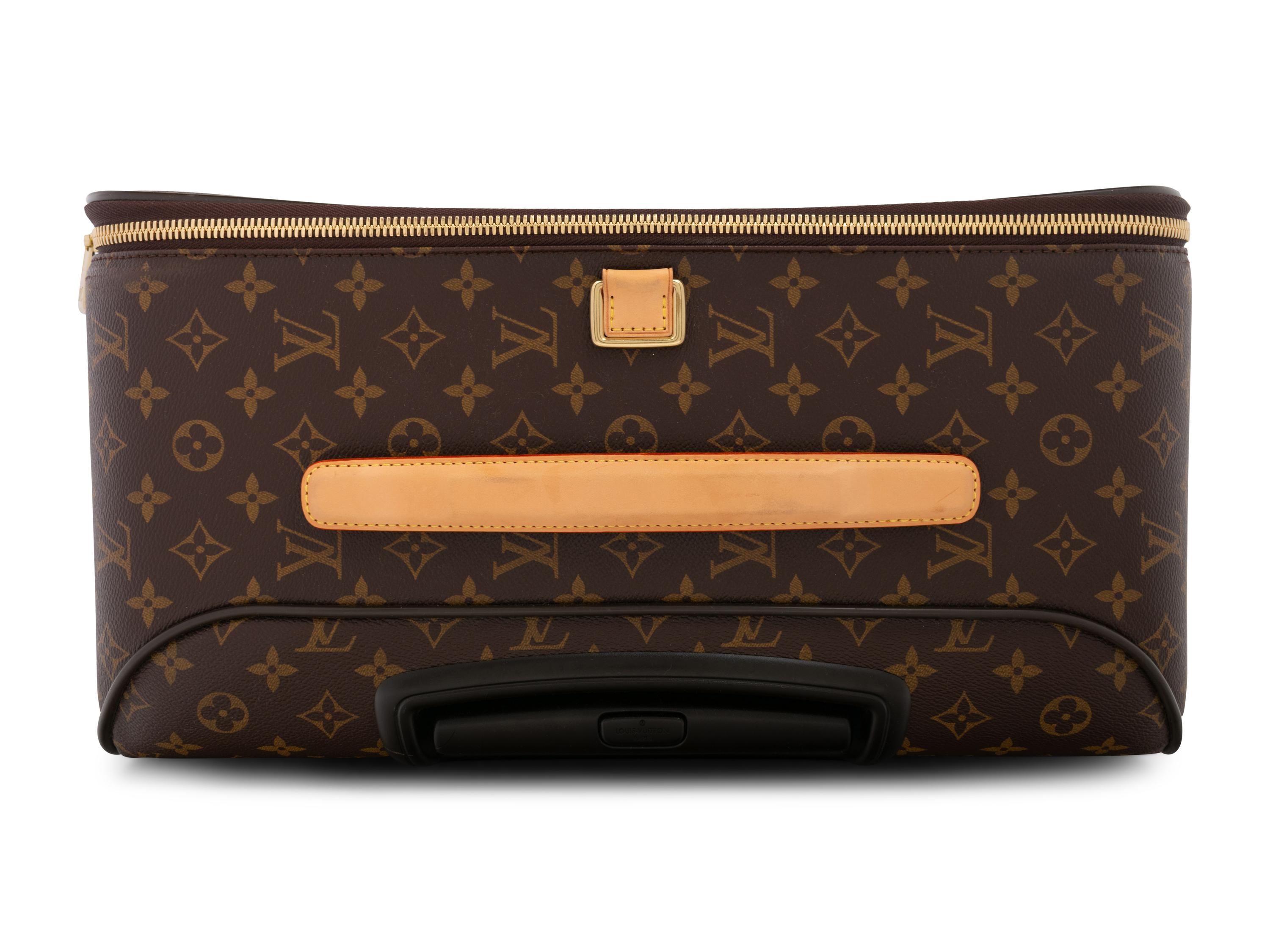 Louis Vuitton Monogram Pegase 65 Rolling Suitcase, 2011