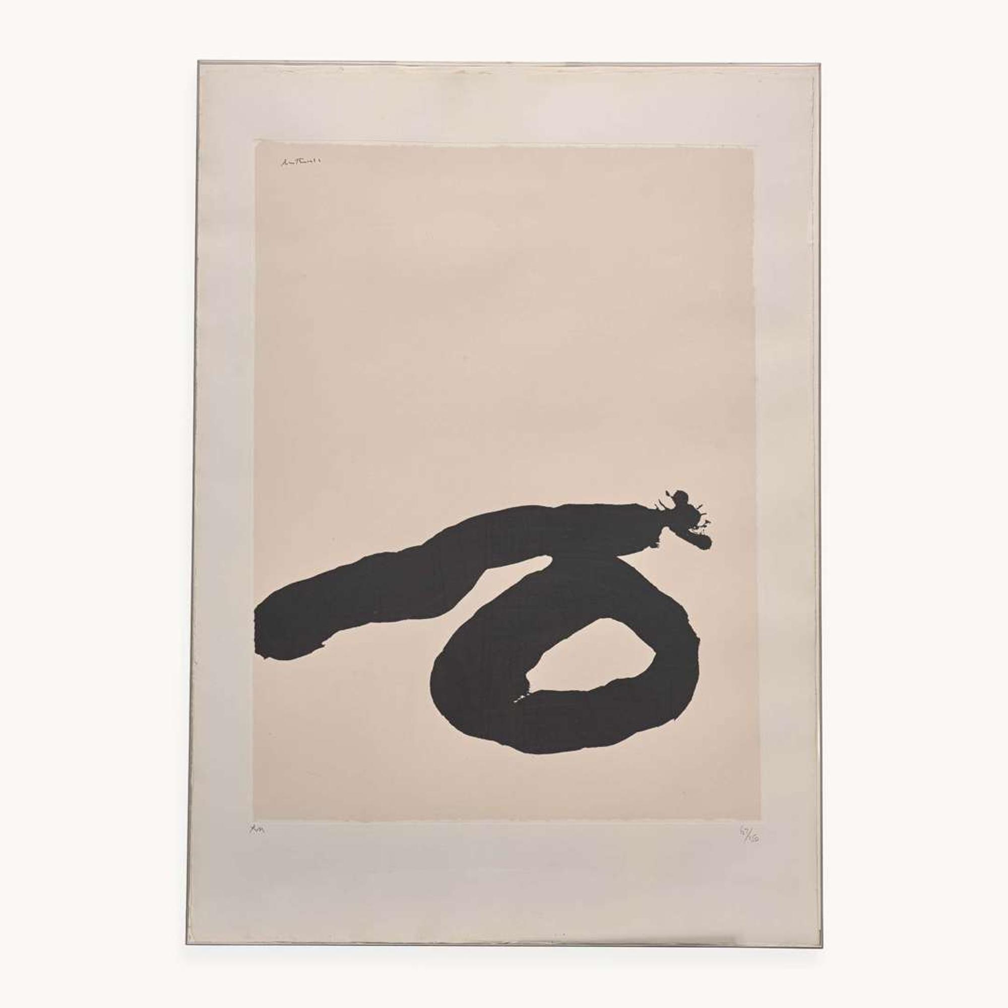 Robert Motherwell (American, 1915-1991) Africa Suite VII