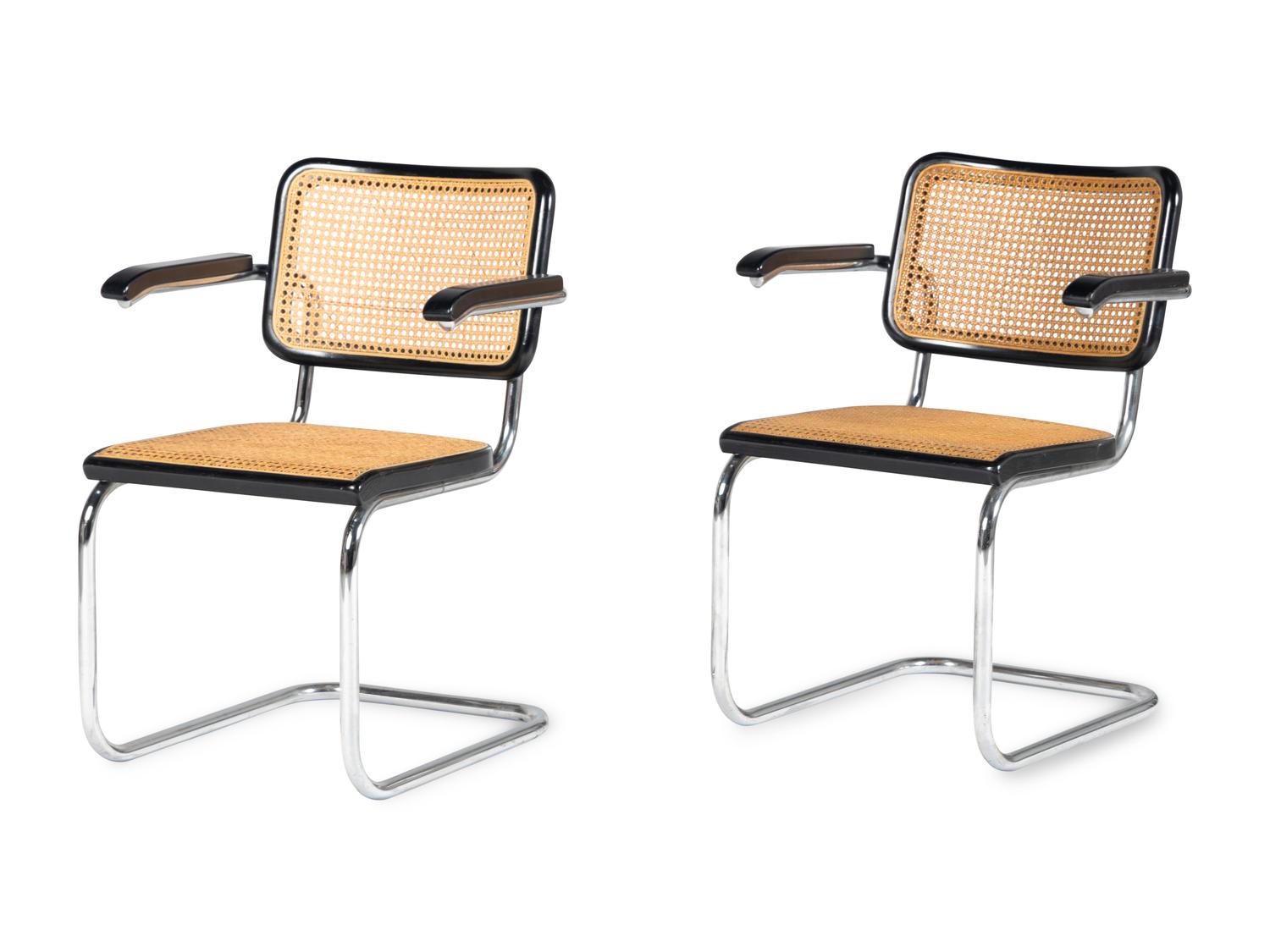 Set of Nine Cesca Chairs