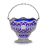 A George III Pierced Silver Sugar Basket