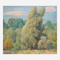 Daniel Garber (American, 1880–1958) Wind Blown Willows